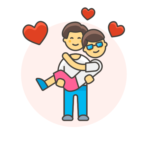 Arms, couple, gay, hold, in icon - Free download