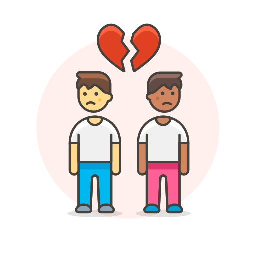Breakup, couple, gay icon - Free download on Iconfinder