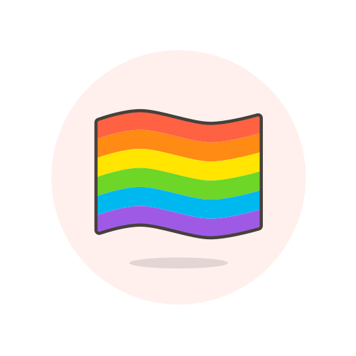 Flag, lgbtq, wave icon - Free download on Iconfinder