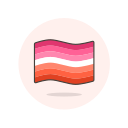 flag, lesbian