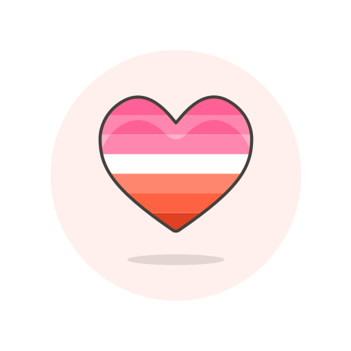 Flag, heart, lesbian icon - Free download on Iconfinder