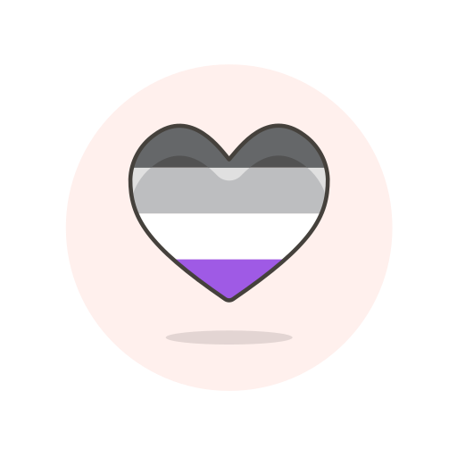 Asexual, heart icon - Free download on Iconfinder