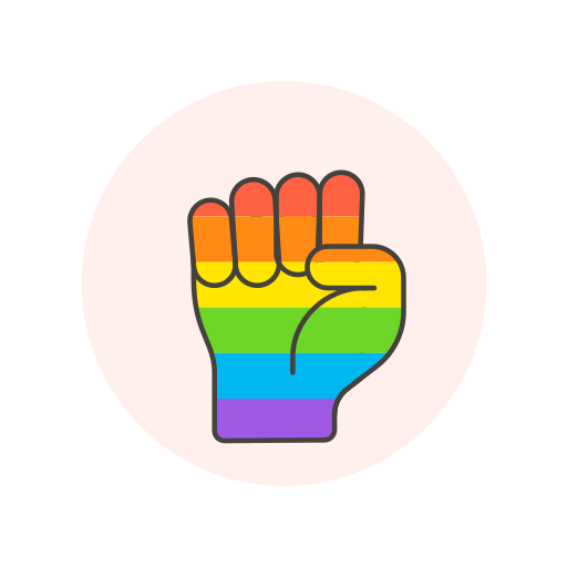 Fist, flag, hand, lgbtq icon - Free download on Iconfinder