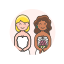 gowns, lesbian, wedding 