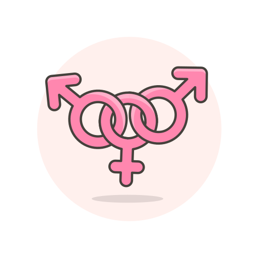 Bisexual, sign icon - Free download on Iconfinder