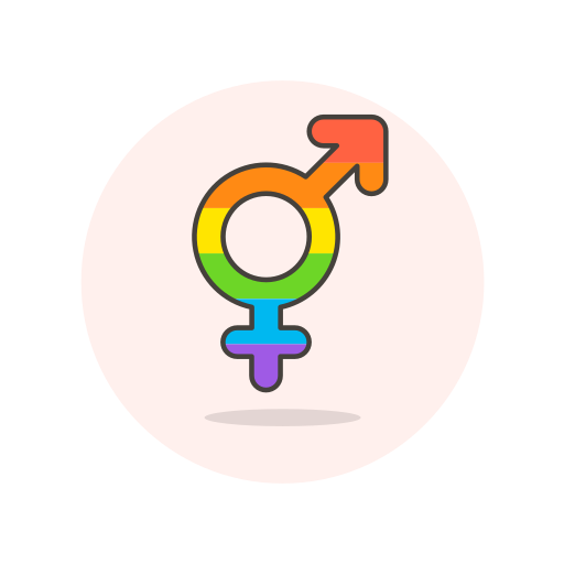 Bisexual, lgbtq, sign icon - Free download on Iconfinder