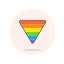 lesbian, lgbtq, sign, triangle 