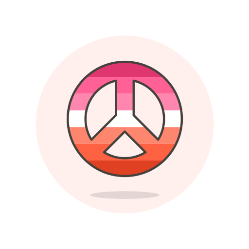 Lesbian, peace, sign icon - Free download on Iconfinder