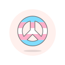 peace, sign, transgender