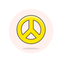peace, sign