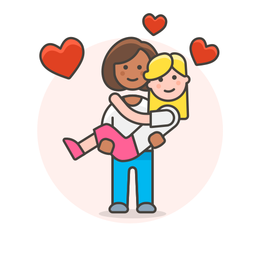 Arms, couple, hold, in, lesbian, love icon - Free download