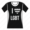 cloth, design, front, lgbt, love, shirt, t-shirt 