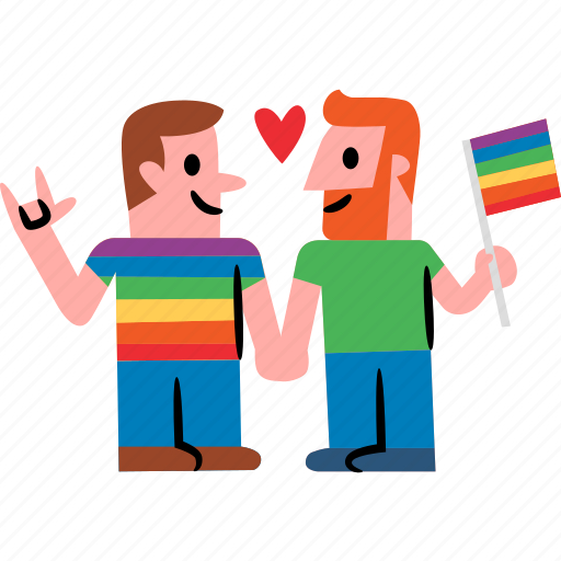 Gay, lover, lgbtq, rainbow, love, parade icon - Download on Iconfinder