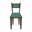 chair, furniture, household, interior, library