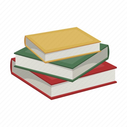 Book, education, knowledge, library, reading, stack, textbook icon - Download on Iconfinder