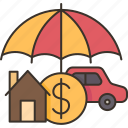 insurance, asset, property, car, home