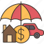 insurance, asset, property, car, home 