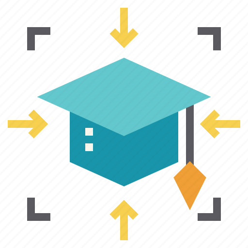 Center, college, degree, education, learner, school icon - Download on Iconfinder