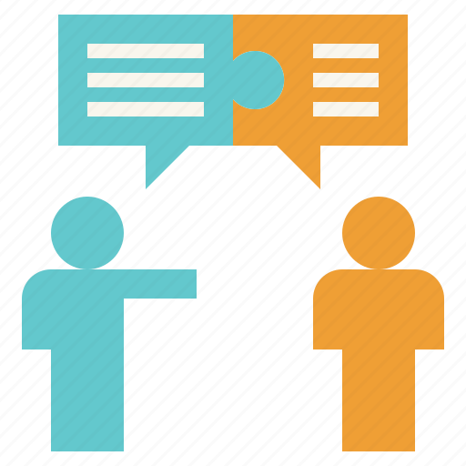 Chat, conversation, discussion, negotiation, talk icon - Download on Iconfinder
