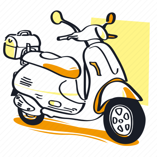 Moto, motorcycle, scooter icon - Download on Iconfinder