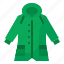 cloth, hood, jacket, raincoat, winter 