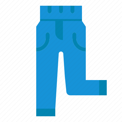 Jeans, trousers, fashion, garment, pants icon - Download on Iconfinder