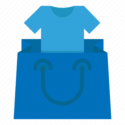 Shopping, bag, online, shirt, commerce icon - Download on Iconfinder
