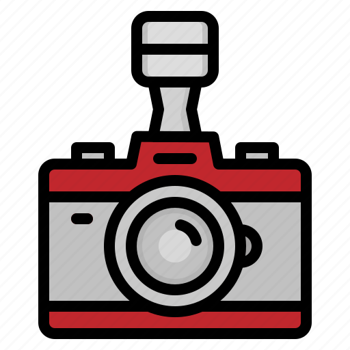 Camera, photo, photograph, hobby, flash icon - Download on Iconfinder