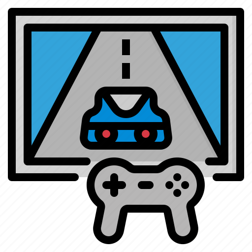 Gamepad, controller, television, console, play icon - Download on Iconfinder