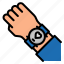 smartwatch, heart, health, hand, watch 