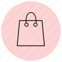 bag, shopping, buy, online, money, shop, cash