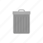 bin, delete, garbage, rubbish, trash, trash can, waste 