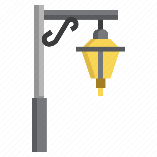 Lamp, post, wall, street, light, furniture, household icon - Download on Iconfinder