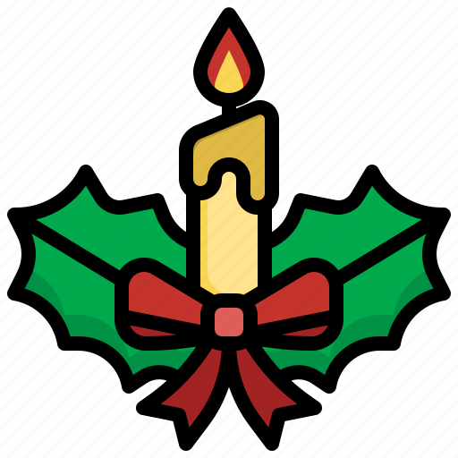 Xmas, candle, ornamental, flame, decoration icon - Download on Iconfinder