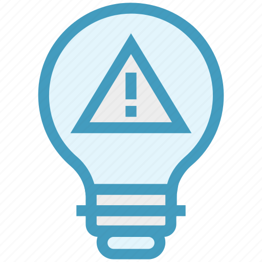 Bulb, danger, energy, idea, light, light bulb, warning icon - Download on Iconfinder