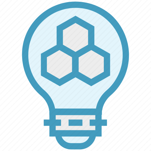 Bees, bulb, energy, honeycomb, idea, light, light bulb icon - Download on Iconfinder