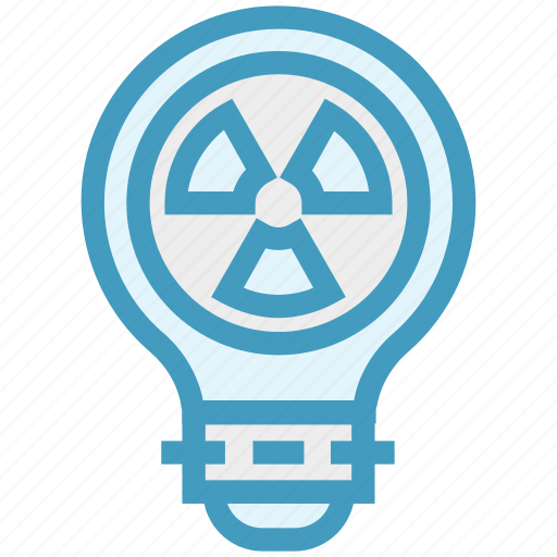Bulb, energy, idea, light, light bulb, nuclear, radiation icon - Download on Iconfinder