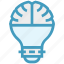 brain, bulb, creative thinking, energy, idea, light, light bulb 