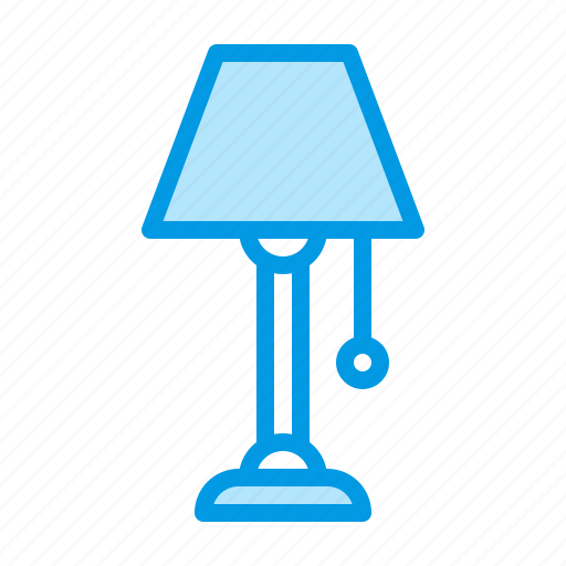 Desk, interior, lamp, light, table icon - Download on Iconfinder