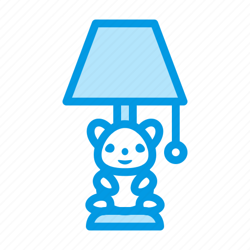 Children, interior, lamp, light icon - Download on Iconfinder
