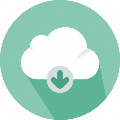 Cloud, computing, download, file, storage, technology icon - Download on Iconfinder