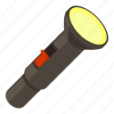 cartoon, electric, flashlight, lamp, light, object, tool
