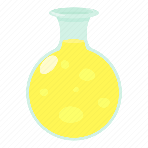 Cartoon, drop, flask, liquid, luminous, object, water icon - Download on Iconfinder