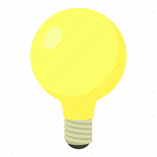 Bulb, cartoon, concept, electricity, energy, idea, object icon - Download on Iconfinder