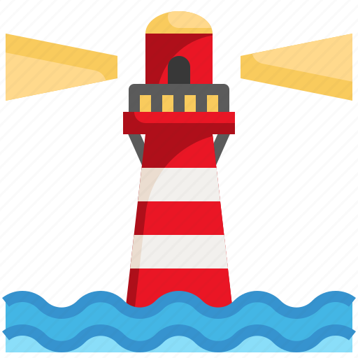 Lighthouse, architecture, and, city, tower, buildings, light icon - Download on Iconfinder
