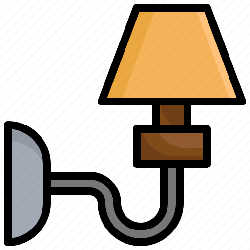 Wall, sconces, lamp, light, furniture, household, electric icon - Download on Iconfinder