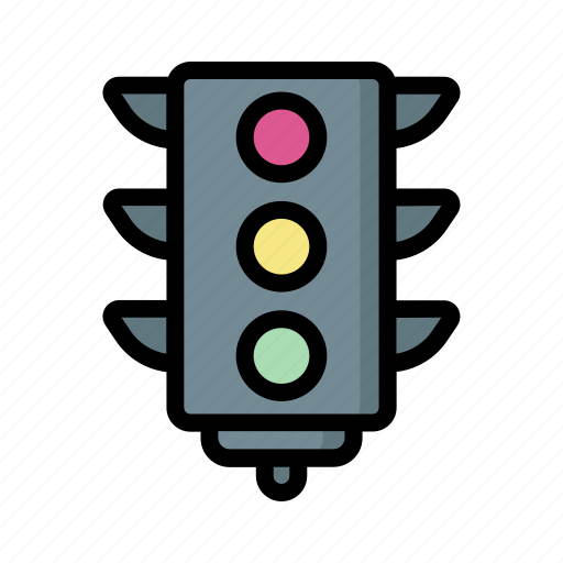City, control, light, road, stop icon - Download on Iconfinder