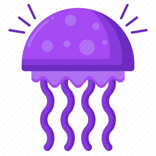 Bioluminescence, nature, jellyfish, light icon - Download on Iconfinder