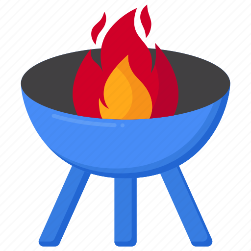 Brazier, fire, flame icon - Download on Iconfinder