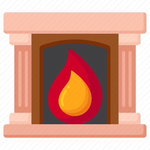 Fireplace, fire, burn icon - Download on Iconfinder